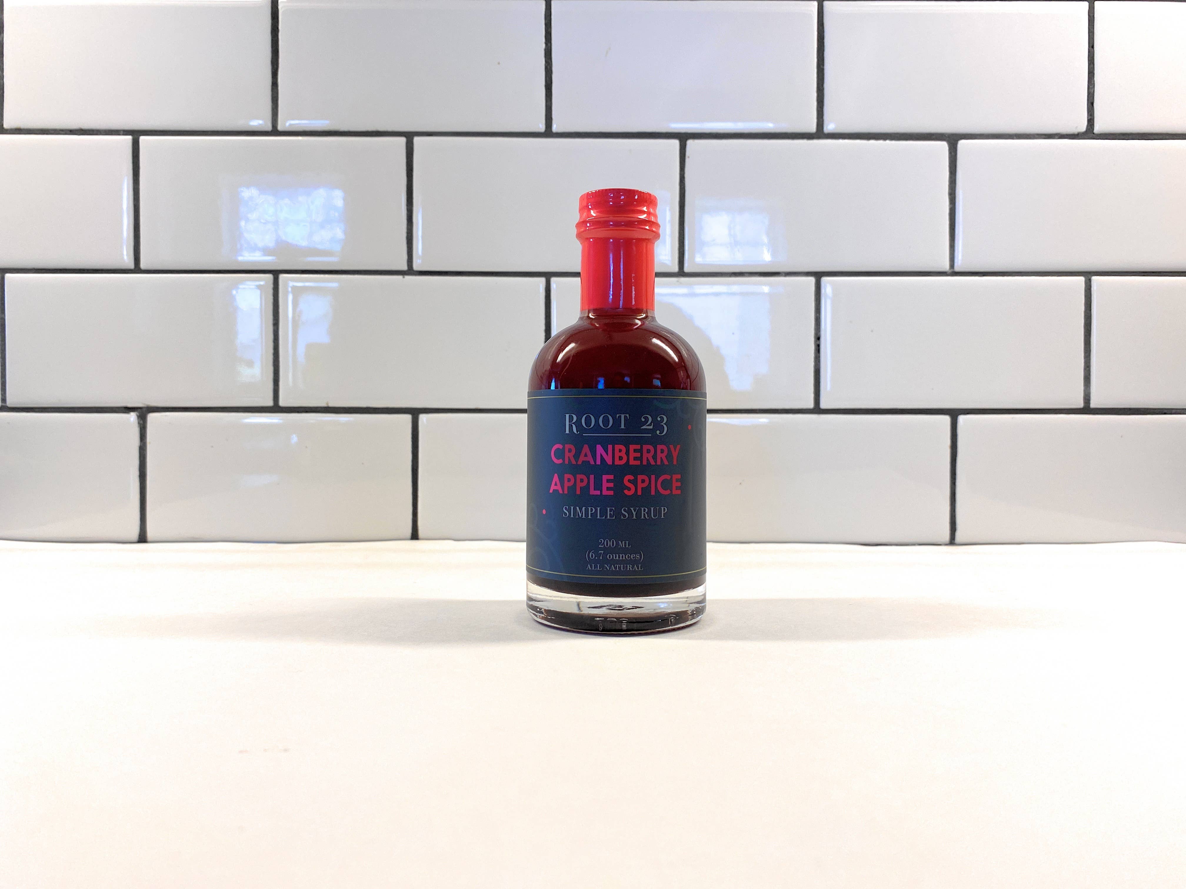 Cranberry Apple Spice Simple Syrup